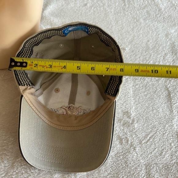 Hang Loose Hawaii Headwear Embroidered Baseball Ball Cap Light Gray Hat NWOT - Picture 10 of 14